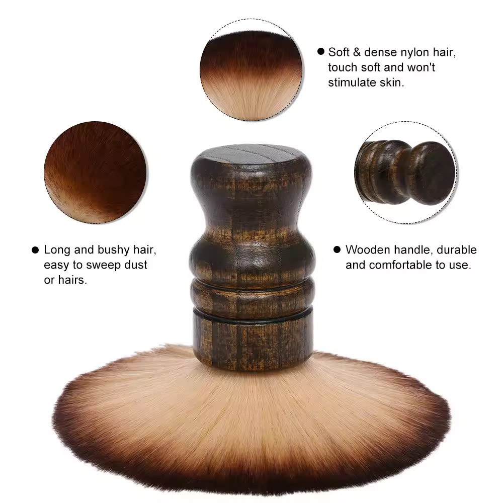 Chổi Phủi Tóc Cán Gỗ XD-38