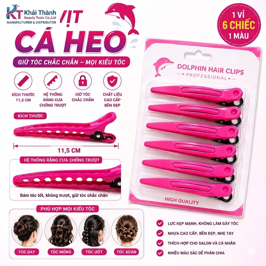 Kẹp Cá Heo XD-33