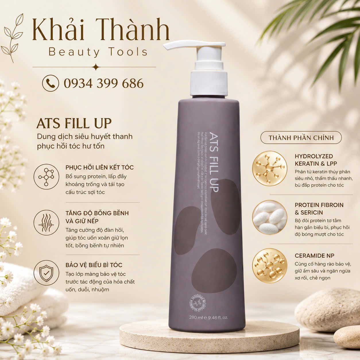 Serum Đậm Đặc ATS Fill Up 280ml