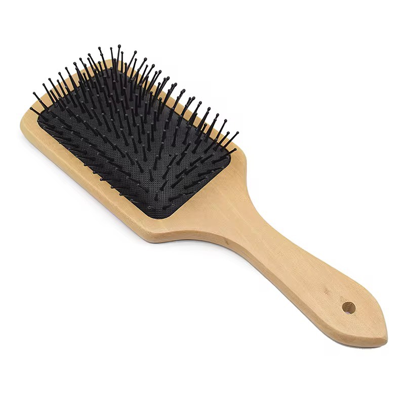 Lược Gỡ Rối Vuông Cán Gỗ XD-127