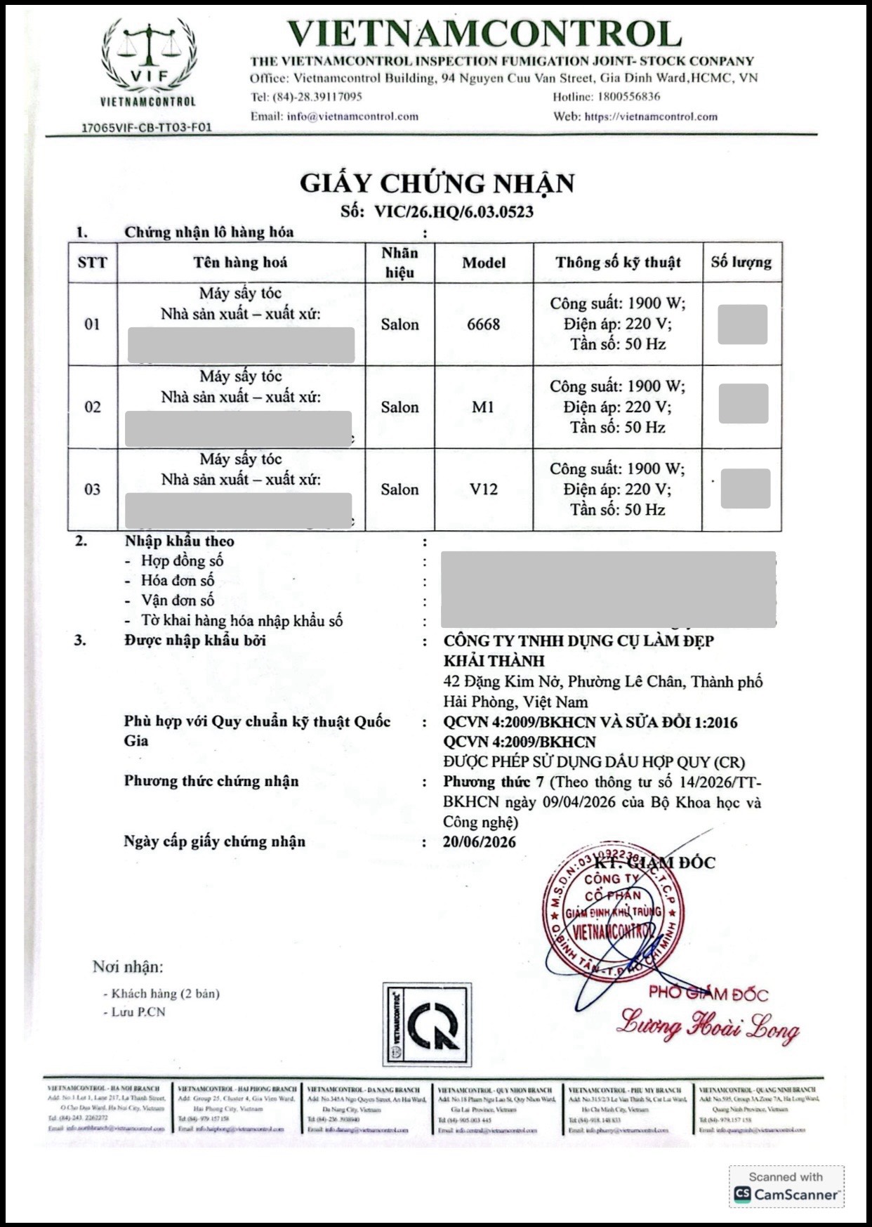 Máy Sấy Tóc Salon M1