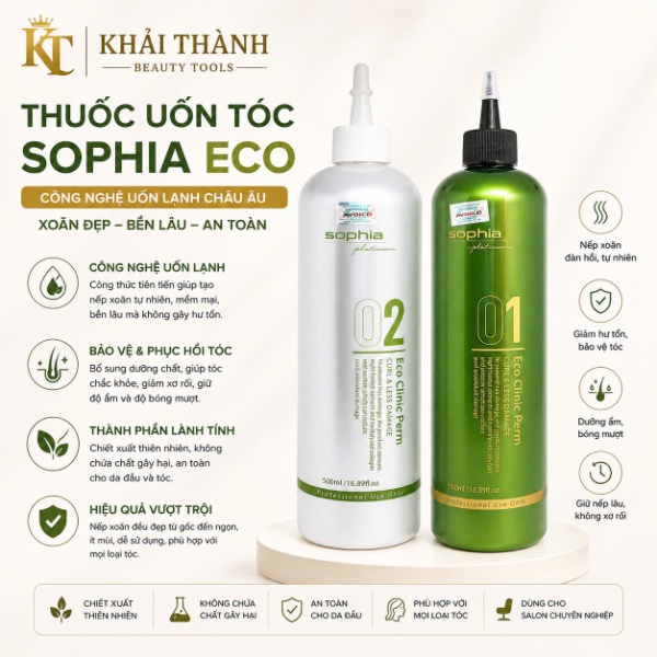 Thuốc Uốn Sophia Eco - Thuốc Số 1