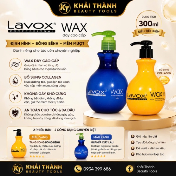 Wax Lavox 300ml