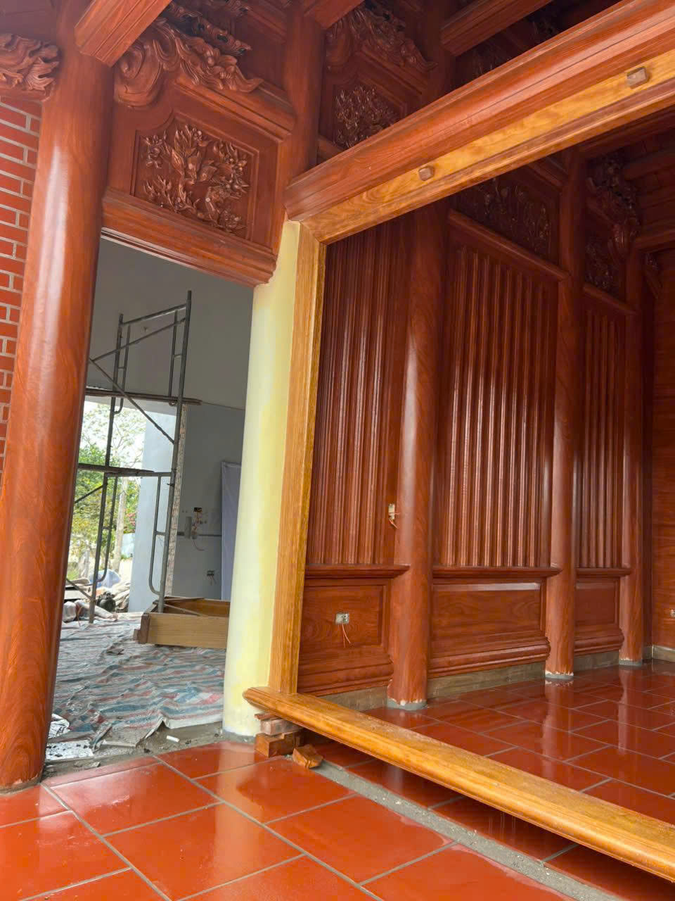 Nhà thờ 1 gian 2 mái