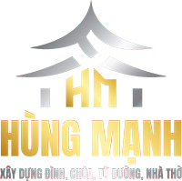 logo Xây Dựng Hùng Mạnh | Thiết Kế Thi Công Nhà Thờ Họ, Nhà Thờ Chi, Công Trình Tâm Linh