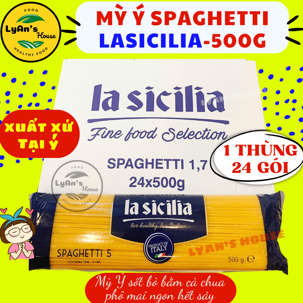 Mì Ý La Sicilia 500g Có Gì Khác? Gợi Ý Spaghetti Cho Quán & Nhà Hàng