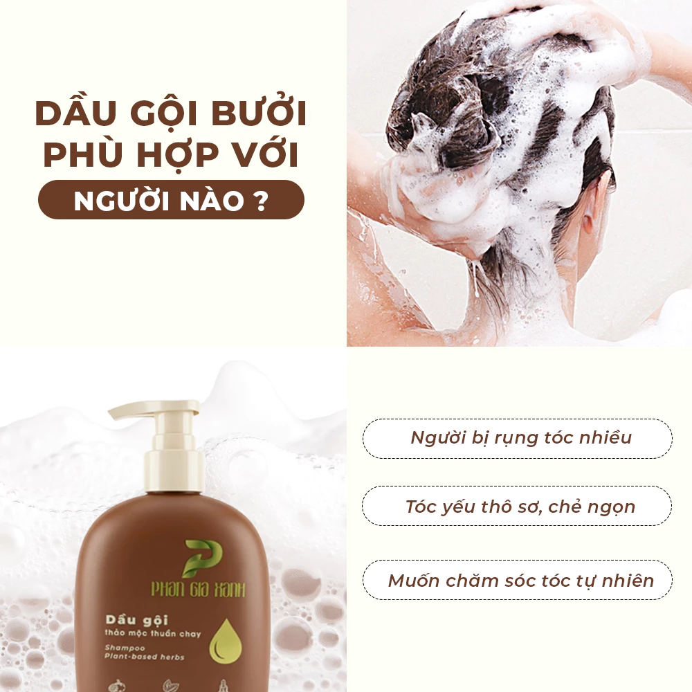 Dầu gội bưởi bạc hà PGX 300ml _ HMP