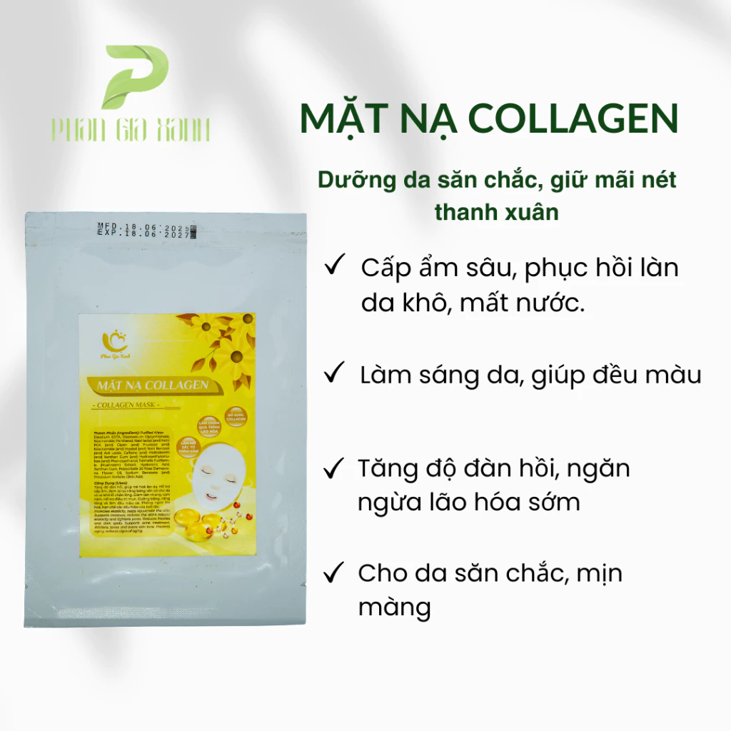 Mặt nạ Collagen PGX 20gr _ MP