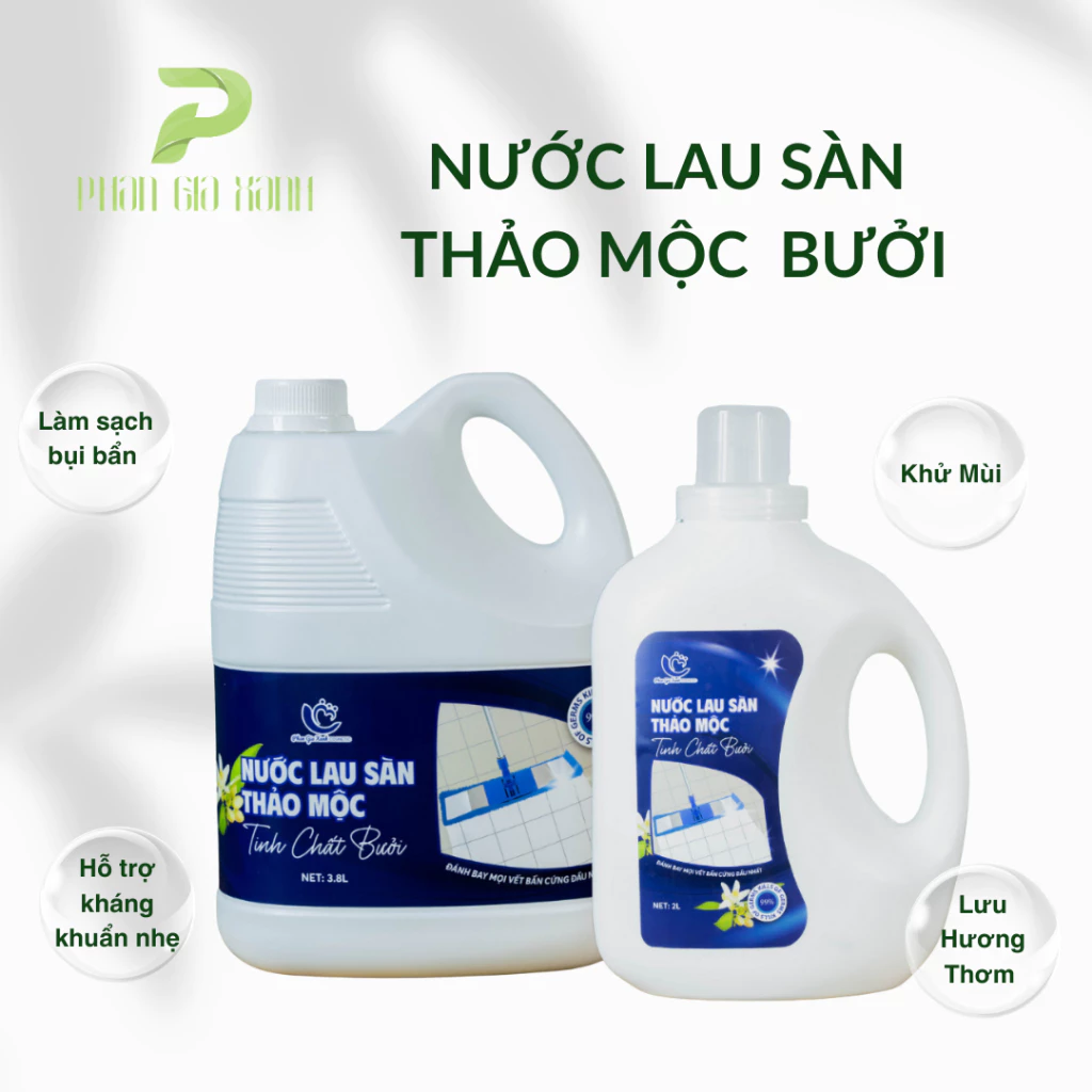 Nước lau sàn tinh chất bưởi PGX 3.8L _ HMP