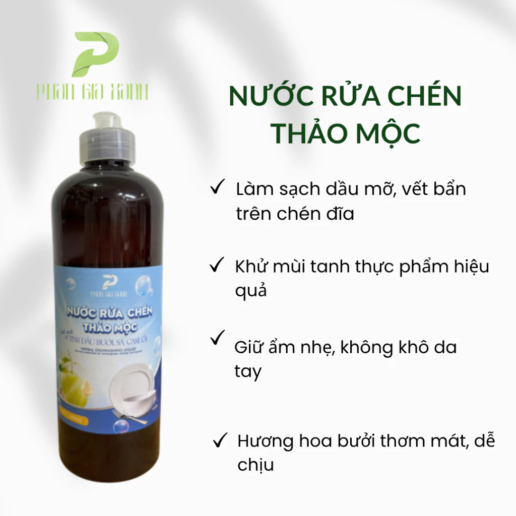 Nước rửa chén tinh chất bưởi 500ml PGX - HMP