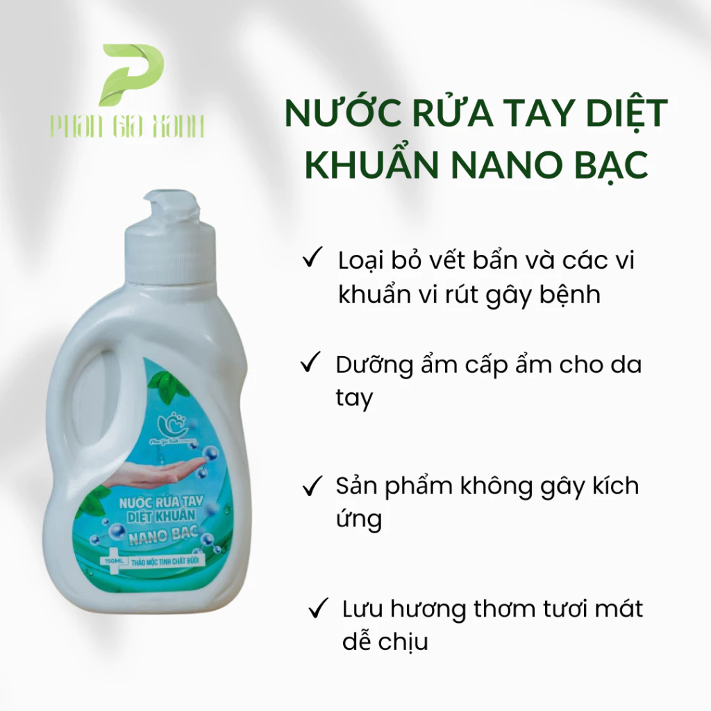 Nước rửa tay tinh chất bưởi nano PGX 150ml _ HMP
