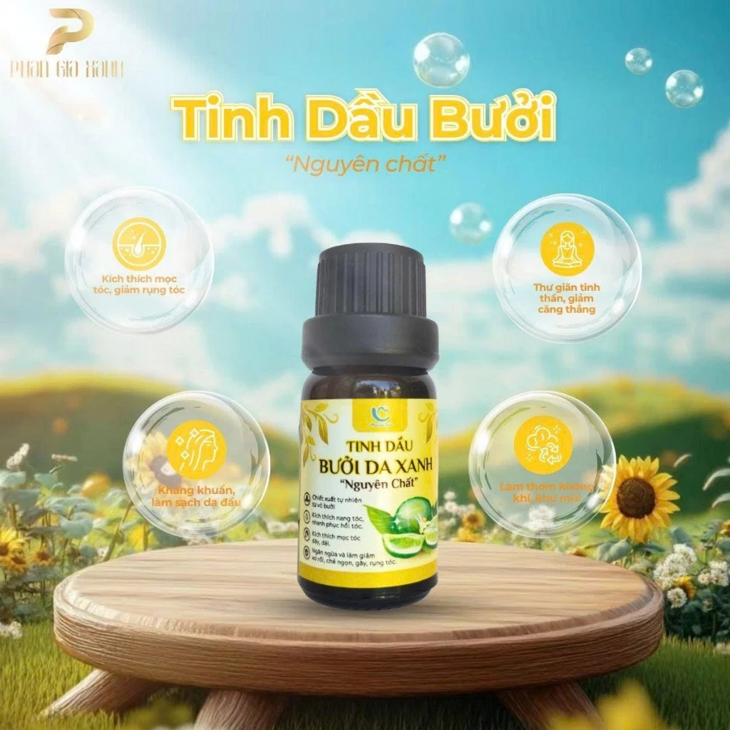 Tinh dầu bưởi nguyên chất 10ml HMP
