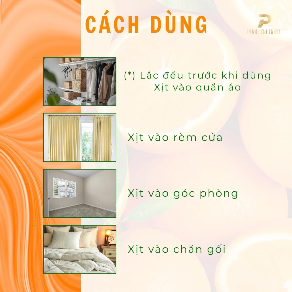 Xịt côn trùng cam sả 500ml - GD