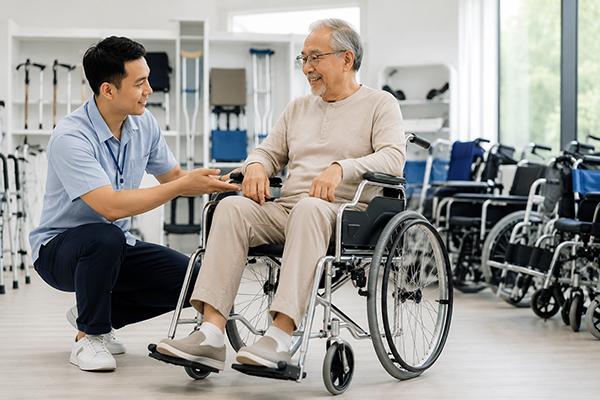 HƯỚNG DẪN CHỌN XE LĂN CHO NGƯỜI GIÀ, NGƯỜI BỆNH PHÙ HỢP NHẤT