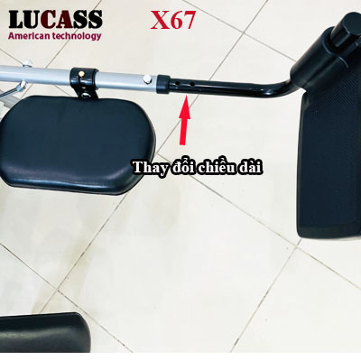 Xe lăn đa năng, bánh căm Lucass X67