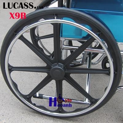 Xe lăn tiêu chuẩn, bánh mâm Lucass X9B