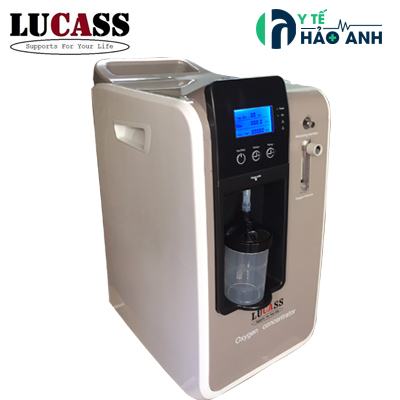 Máy tạo oxy Lucass 5lít có chức năng xông SZ-5BW