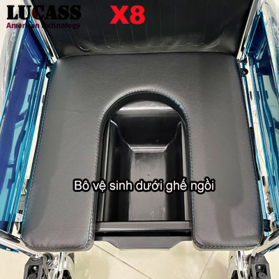 Xe lăn có bô Lucass X8