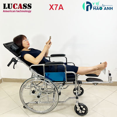 Xe lăn đa năng, bánh căm Lucass X7A