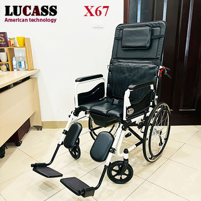 Xe lăn đa năng, bánh căm Lucass X67