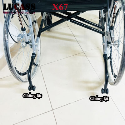 Xe lăn đa năng, bánh căm Lucass X67