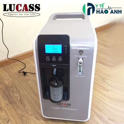 Máy tạo oxy Lucass 5lít có chức năng xông SZ-5BW