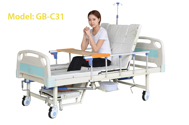 Chức năng chính - 3 Tay quay điều khiển - nâng đầu từ 0 Lucass GB-C31 new
