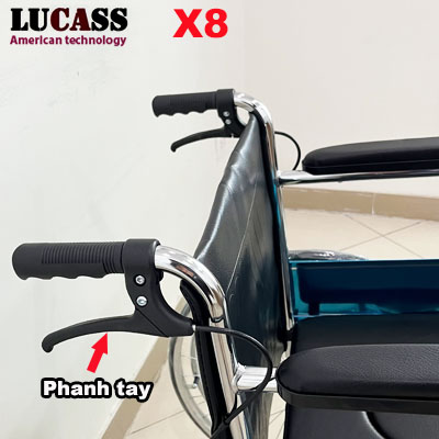 Xe lăn có bô Lucass X8