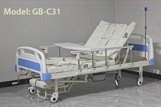 Chức năng chính - 3 Tay quay điều khiển - nâng đầu từ 0 Lucass GB-C31 new
