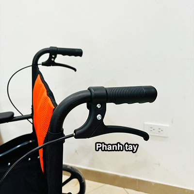 Xe lăn du lịch bánh đúc 16inch Lucass X92