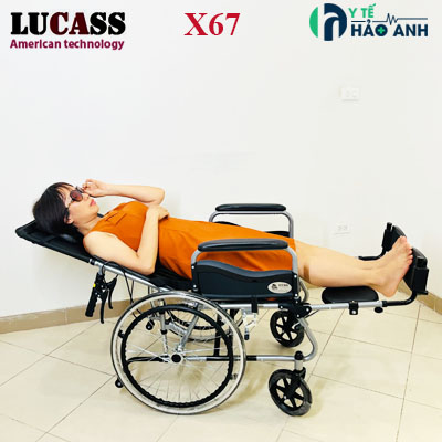 Xe lăn đa năng, bánh căm Lucass X67