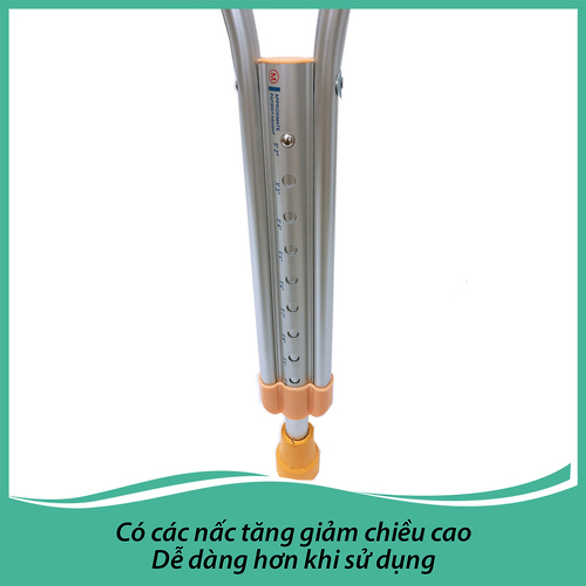 Nạng Chống Tập Đi Lucass C-25