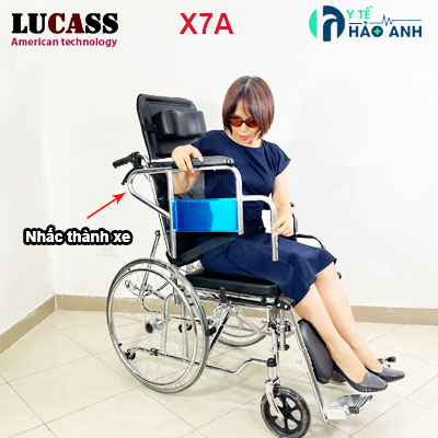 Xe lăn đa năng, bánh căm Lucass X7A