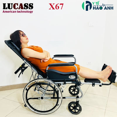 Xe lăn đa năng, bánh căm Lucass X67