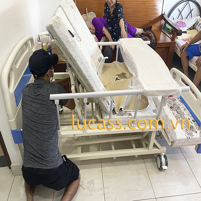 Chức năng chính - 4 Tay quay điều khiển - nâng đầu từ 0 Lucass GB-C41