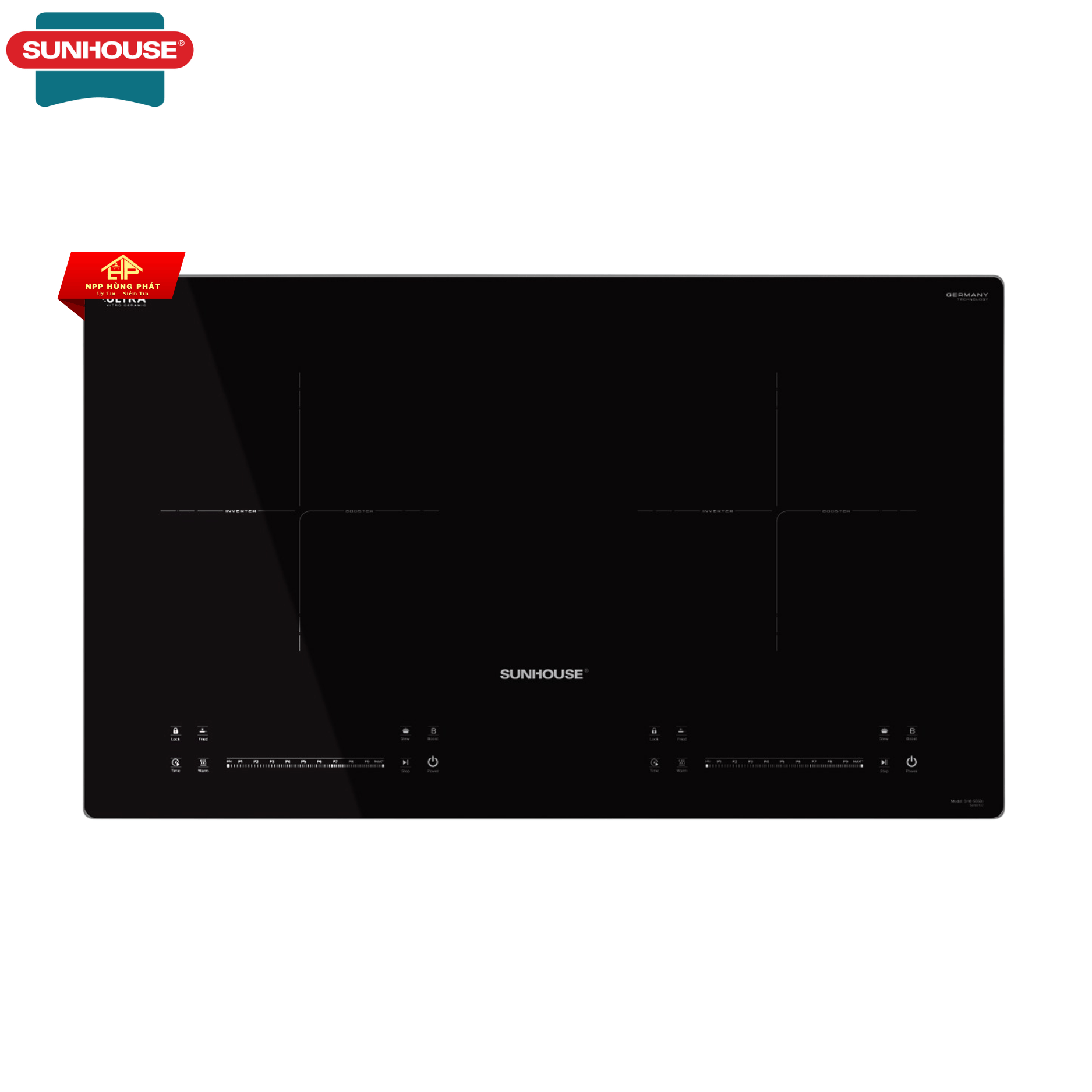 Bếp Từ Đôi SUNHOUSE SHB-555DI