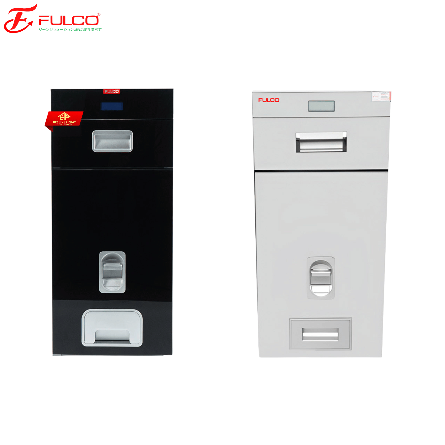 Thùng Gạo Mặt Gương Điện Tử FULCO NS106 – Âm Tủ