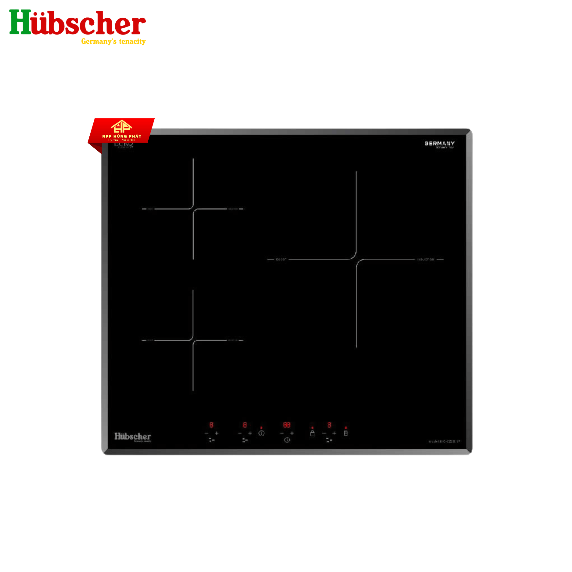 Bếp Từ 3 Vùng HUBSCHER IHC-6268.HP