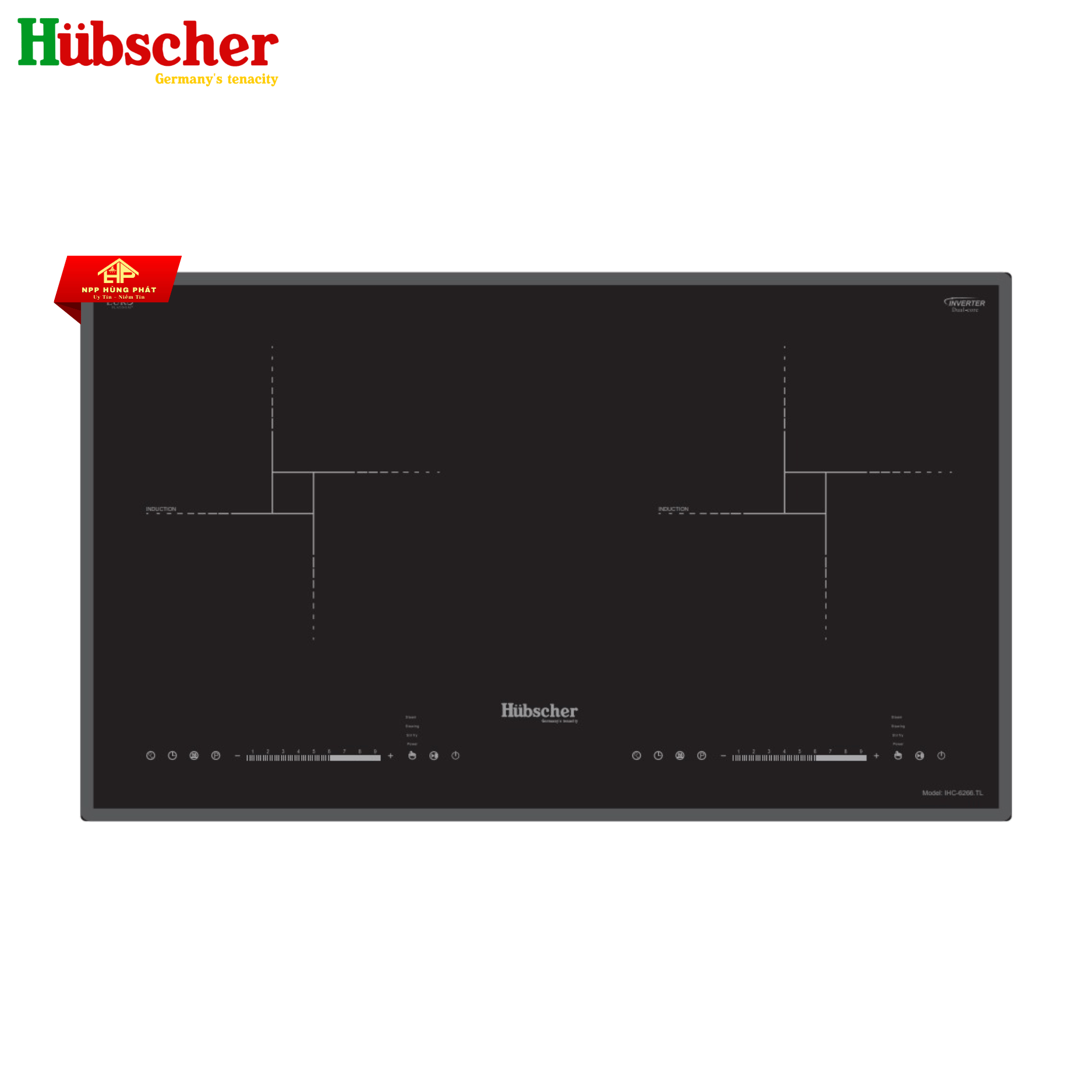 Bếp Từ Đôi HUBSHCER IHC-6266.TL
