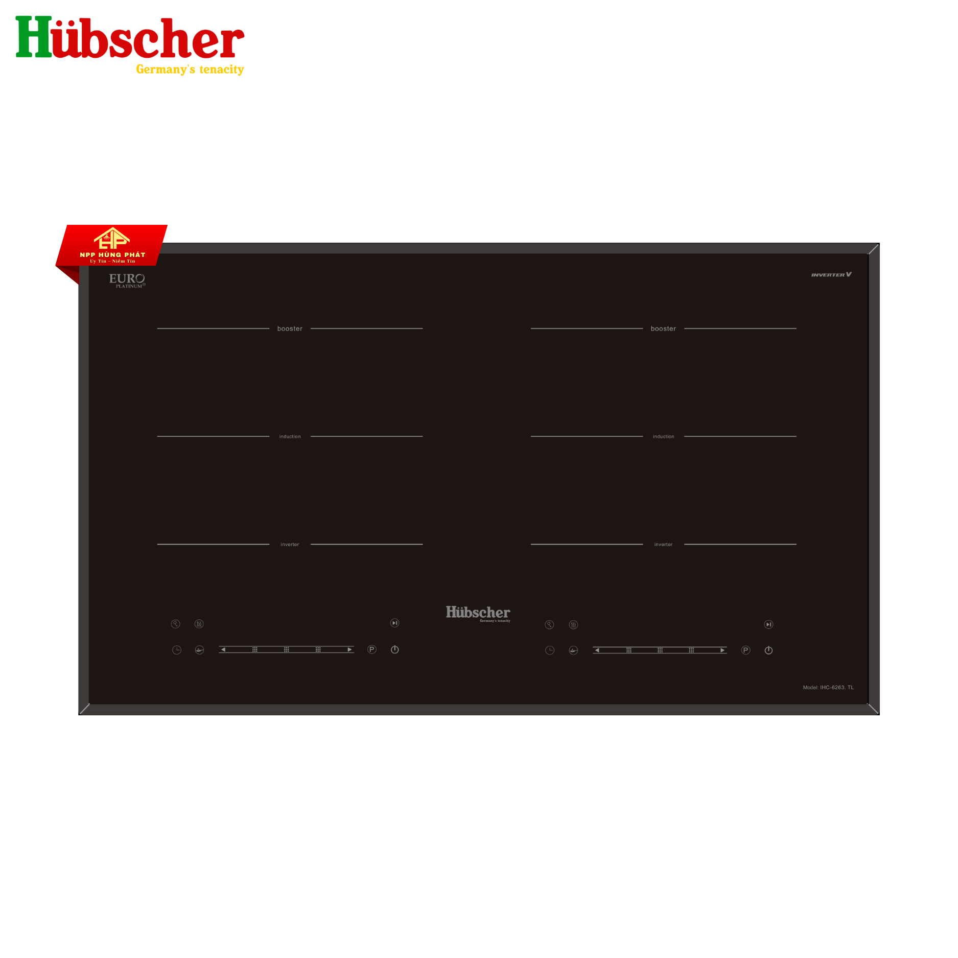Bếp Từ Đôi HUBSHCER IHC-6263.TL