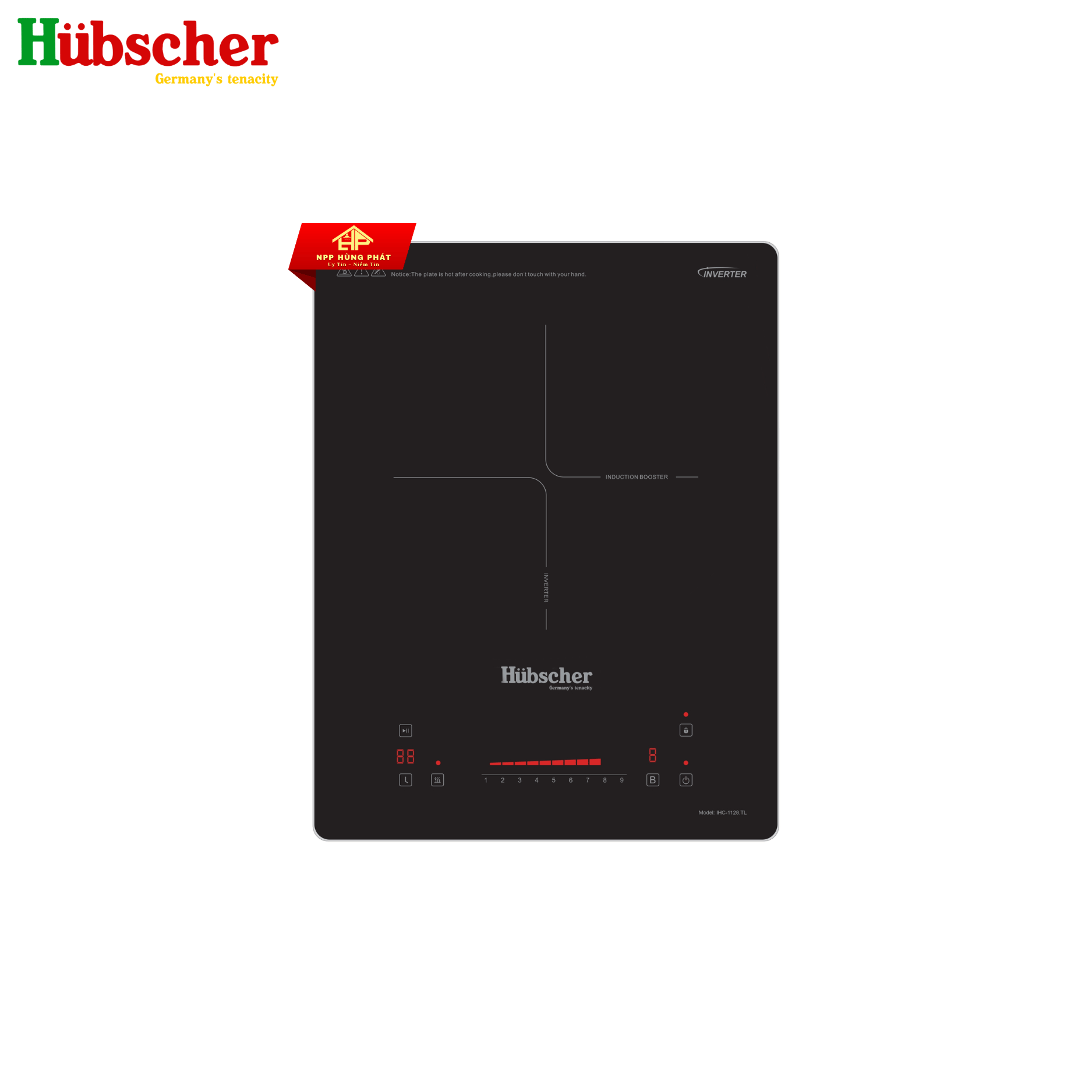 Bếp Từ Đơn HUBSCHER IHC-1128.TL