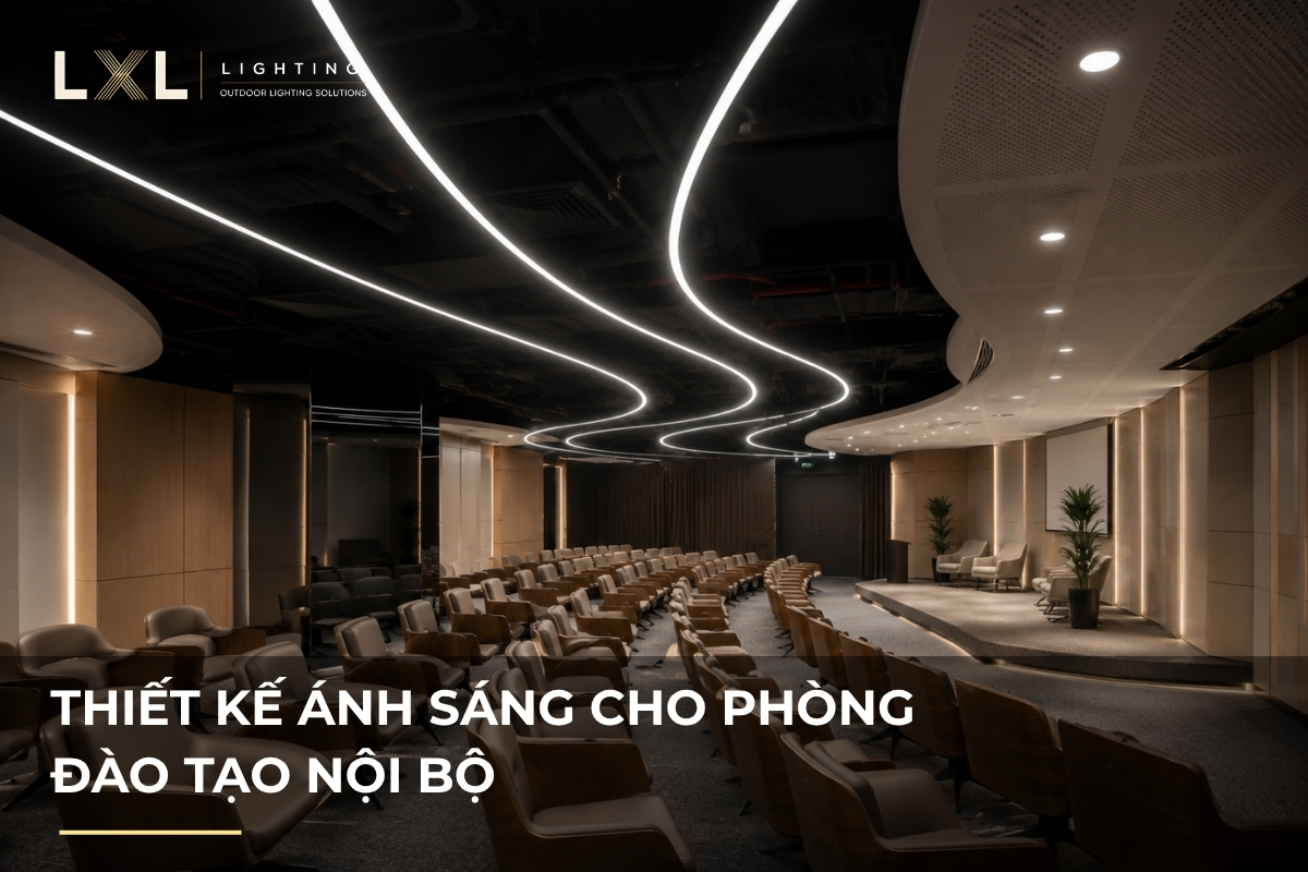 Cách chiếu sáng phòng đào tạo nội bộ | LXL Lighting