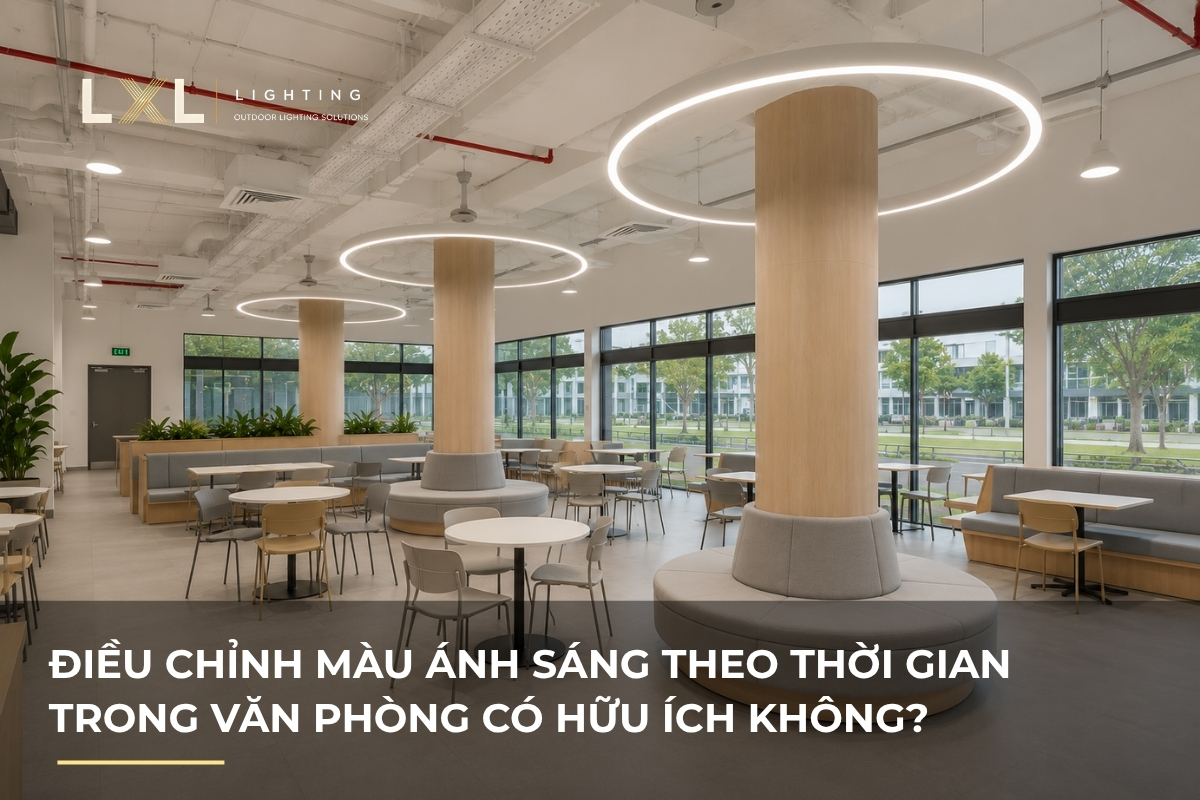 Đèn đổi màu theo giờ có đáng đầu tư không? | LXL Lighting
