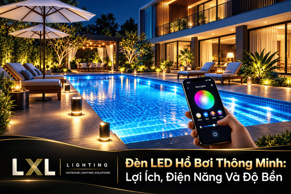 Đèn LED Hồ Bơi Thông Minh: Lợi Ích, Điện Năng Và Độ Bền