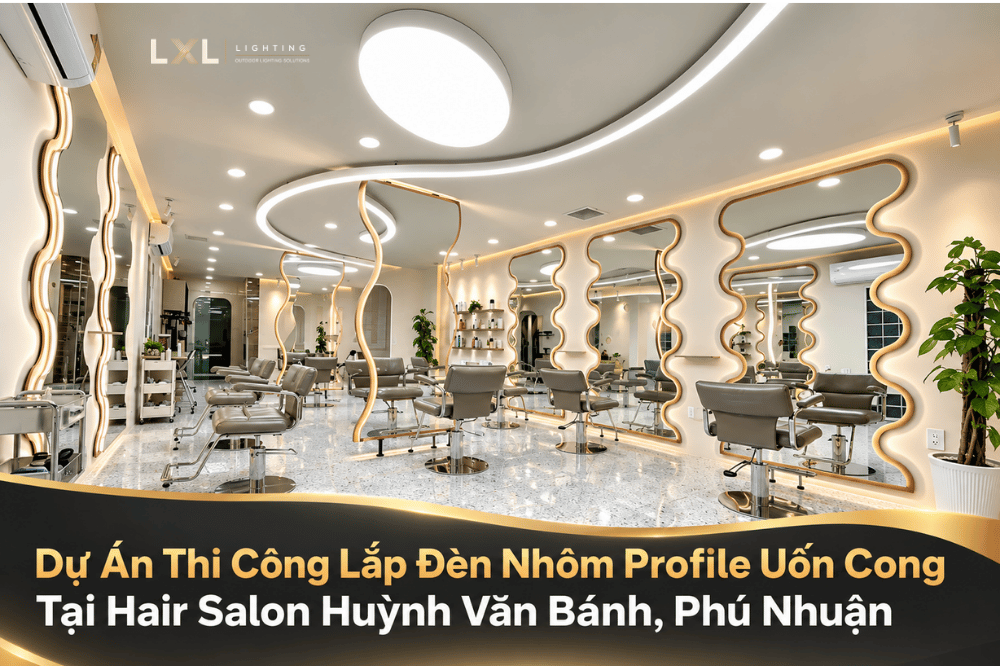 Thi Công Đèn Nhôm Profile Uốn Cong Phú Nhuận | LXL Lighting