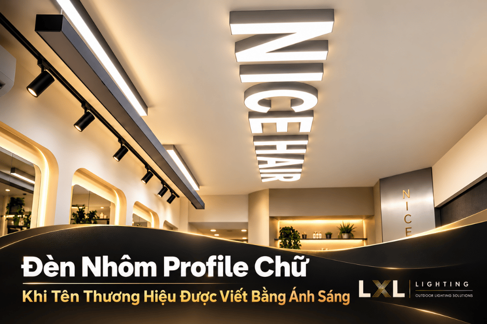 Đèn Nhôm Profile Chữ Theo Bản Vẽ | LXL Lighting
