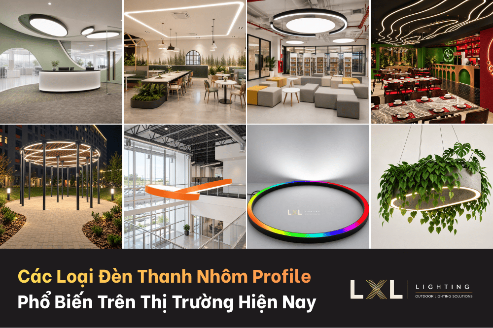 Các Loại Đèn Thanh Nhôm Profile Phổ Biến Trên Thị Trường Hiện Nay