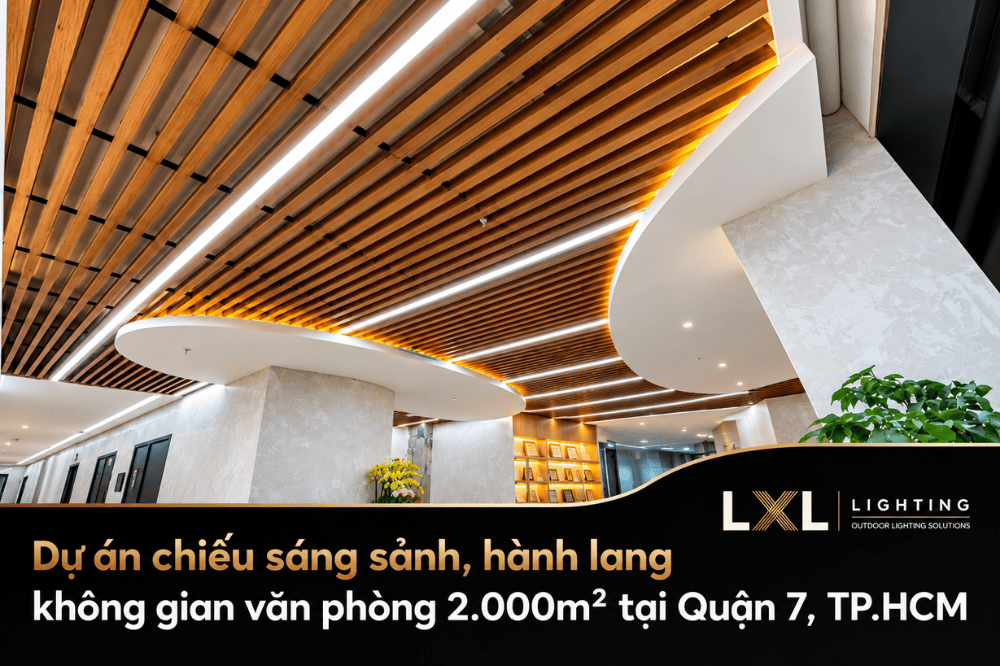 Dự Án Chiếu Sáng Văn Phòng 2.000m² Tại Quận 7, TP.HCM