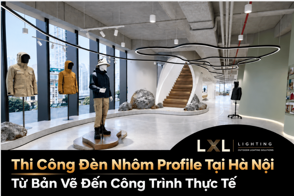 Thi Công Đèn Nhôm Profile Tại Hà Nội | LXL Lighting