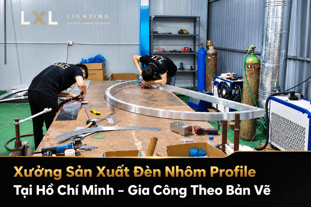 Xưởng Sản Xuất Đèn Nhôm Profile Tại TP.HCM